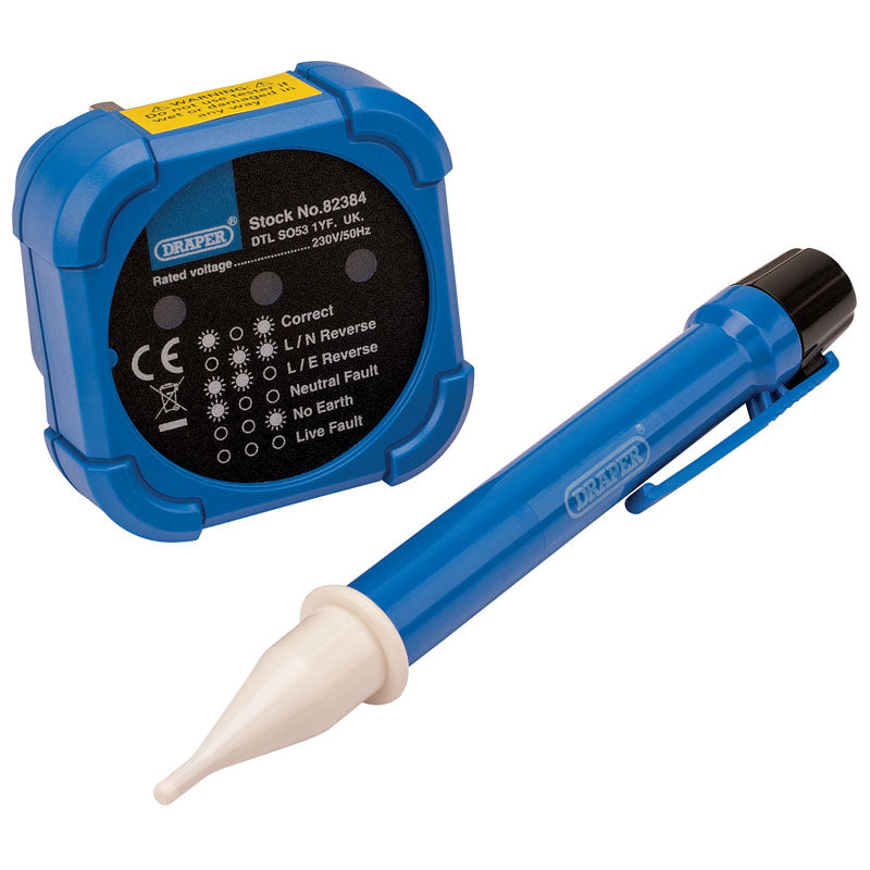 Draper 600V Socket and Voltage Testers DRA-82384