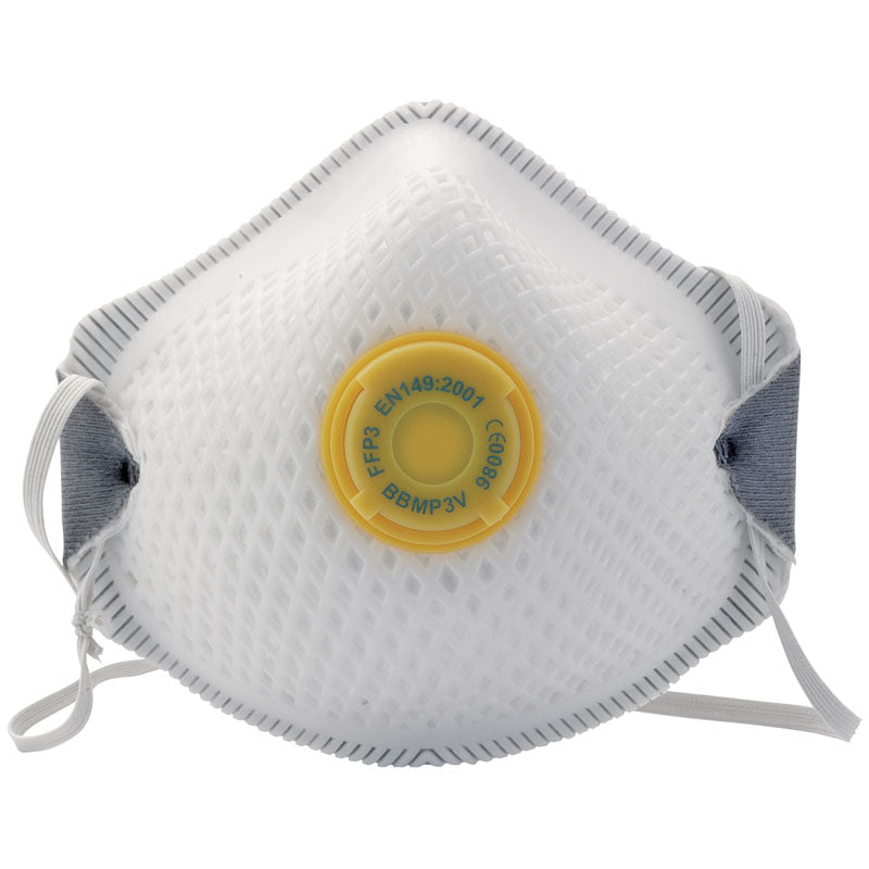 Draper FFP3 NR Moulded Dust Masks (Pack of 2) DRA-82489