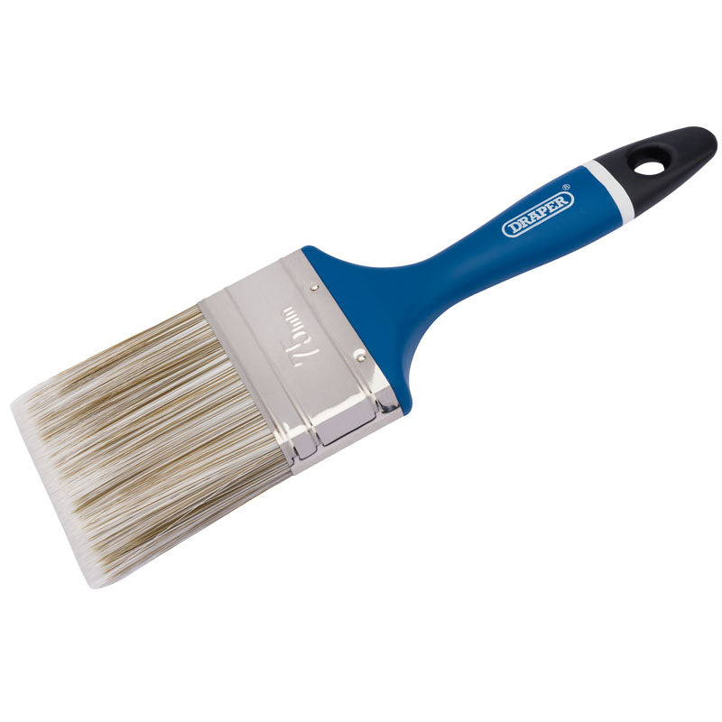 Draper Soft Grip Handle Paint-Brush, 75mm, 3" DRA-82493