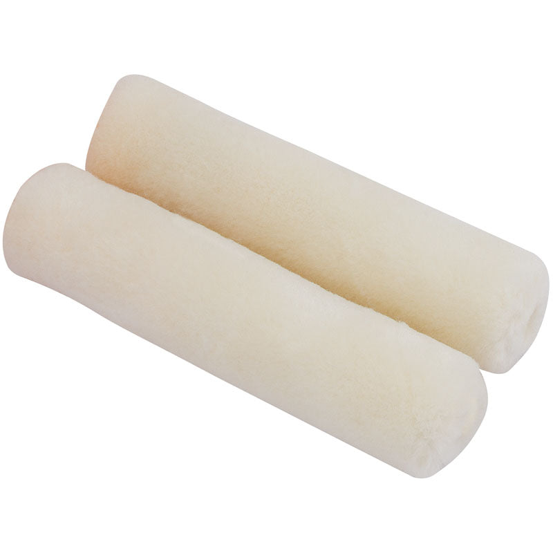 Draper Simulated Mohair Paint Roller Sleeves, 100mm (Pack of 2) DRA-82551