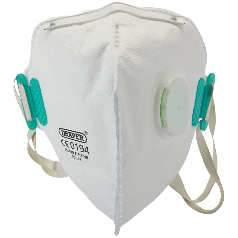 Draper FFP2 NR Vertical Dust Mask (Pack of 2) DRA-82565