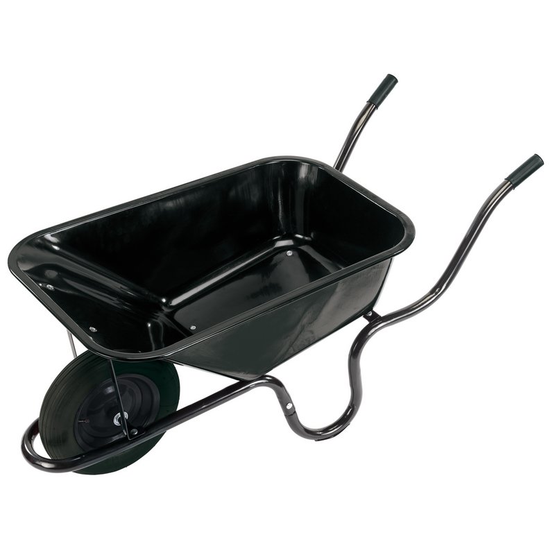 Draper Metal Tray Contractors Wheelbarrow, 85L DRA-82755