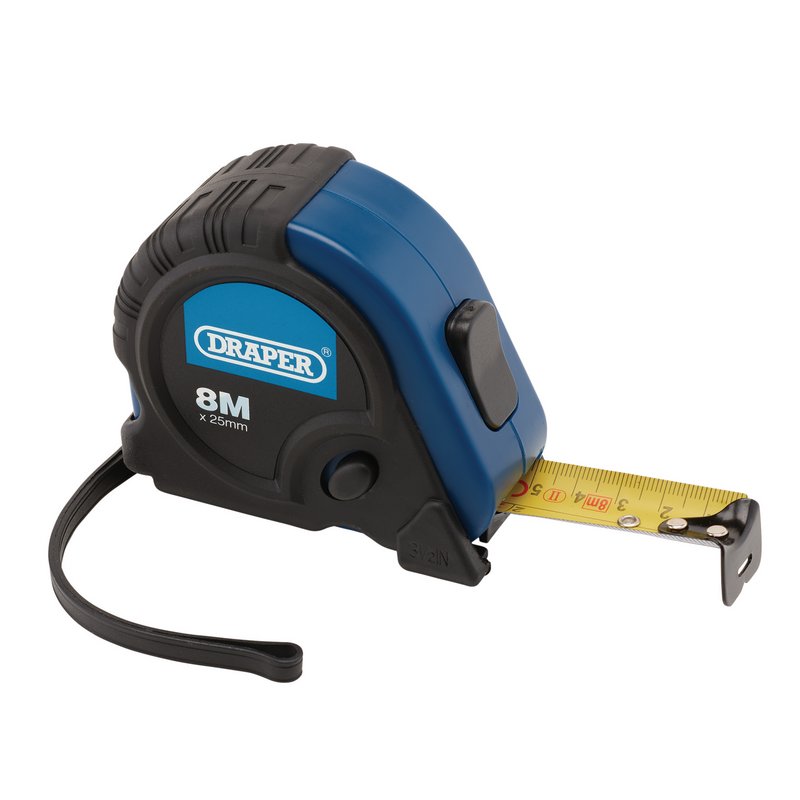 Draper Measuring Tape, 8m/26ft x 25mm DRA-82819