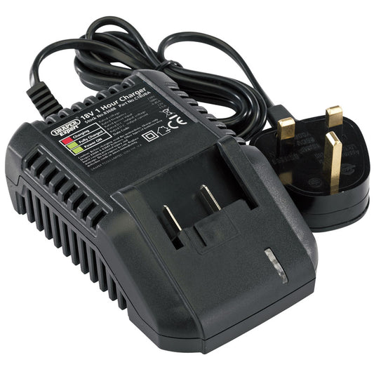 Draper 18V Universal Battery Charger for Li-ion and Ni-Cd Battery Packs DRA-83688