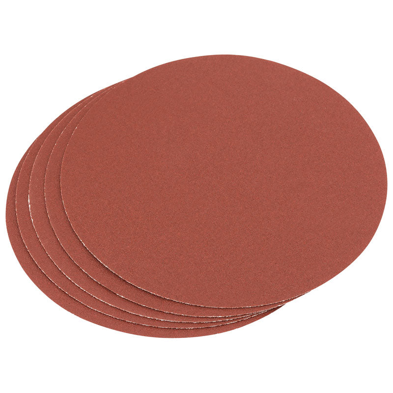 Draper Aluminium Oxide Sanding Discs, 150mm, 100 Grit (Pack of 5) DRA-83863