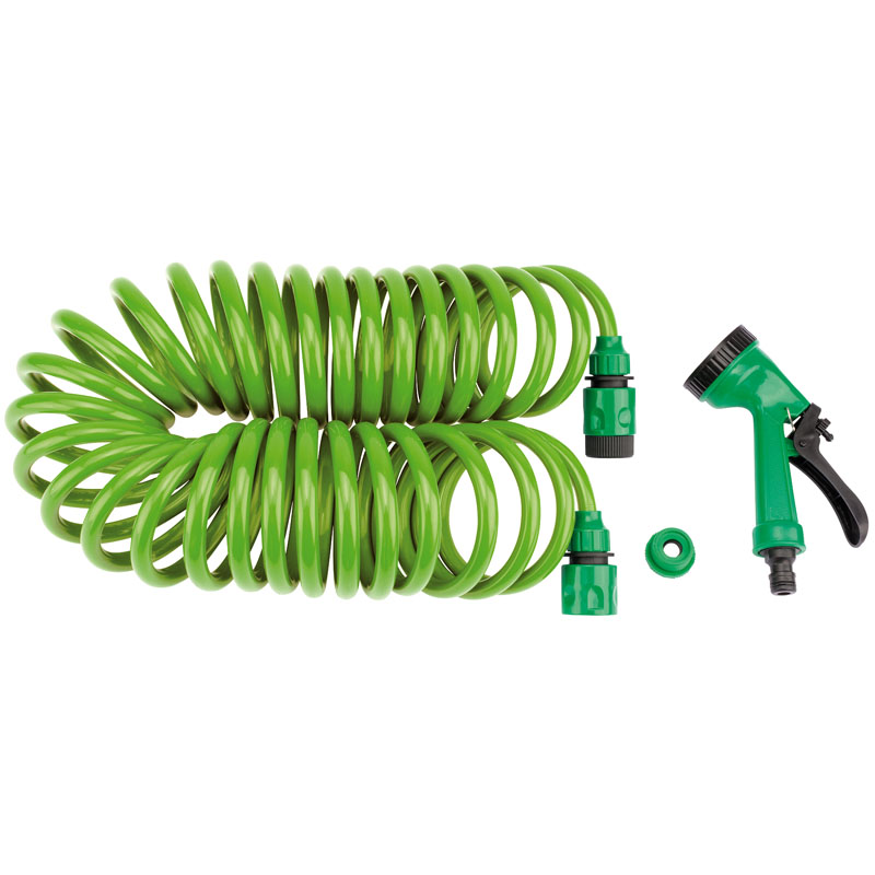 Draper Recoil Hose with Spray Gun and Tap Connector, 10m DRA-83984
