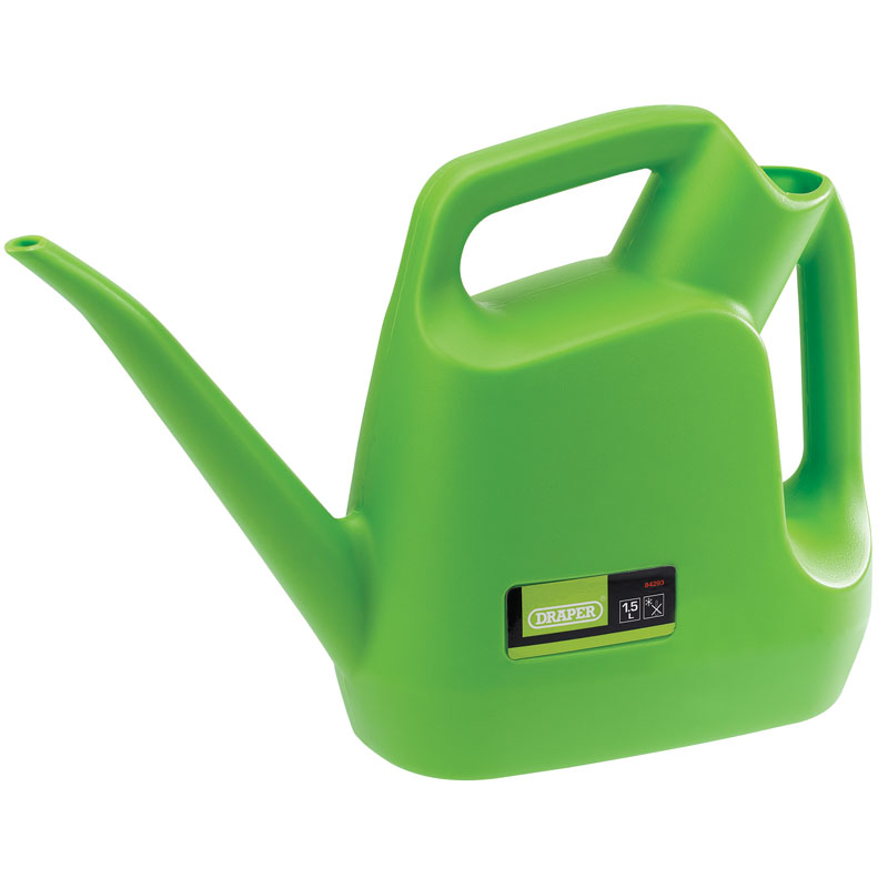 Draper Plastic Watering Can, 1.5L DRA-84293
