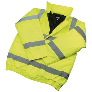 Draper High Visibility Bomber Jacket, Size L DRA-84725