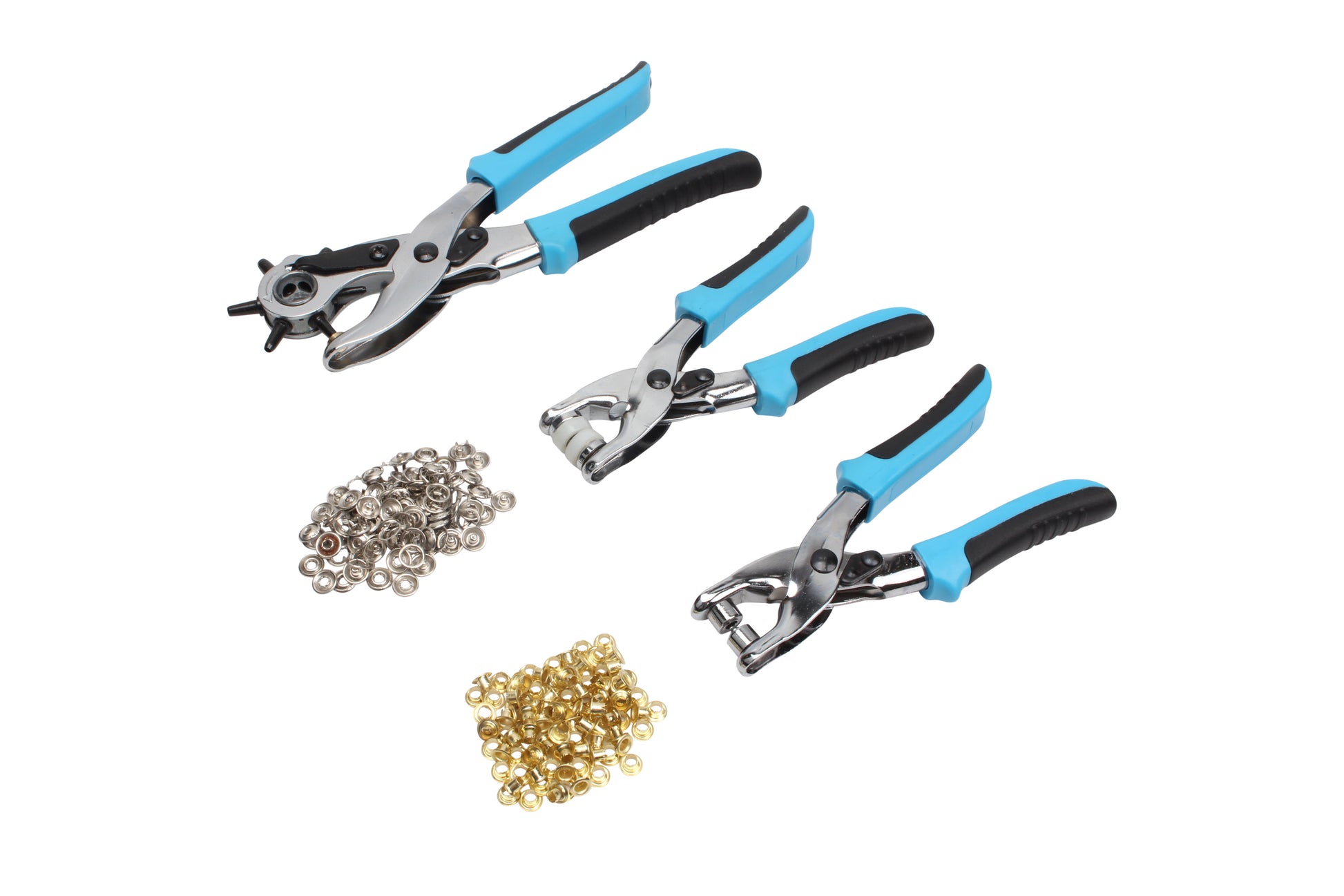 BlueSpot 3 PCE Punch And Eyelet Plier Set 08802
