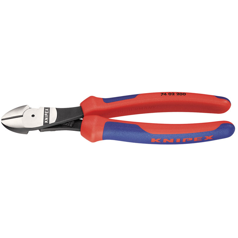 Knipex 74 02 200 High Leverage Diagonal Side Cutter with Comfort Grip Handles, 200mm DRA-88145