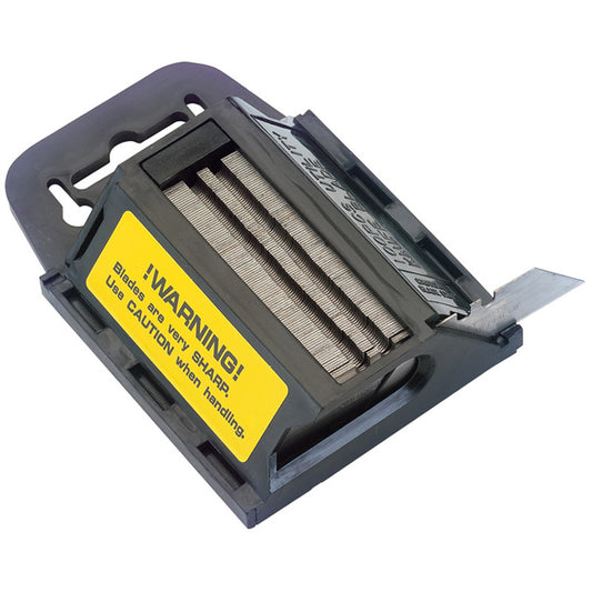 Draper Dispenser of 100 Two Notch Trimming Knife/Window Scraper Blades DRA-88629