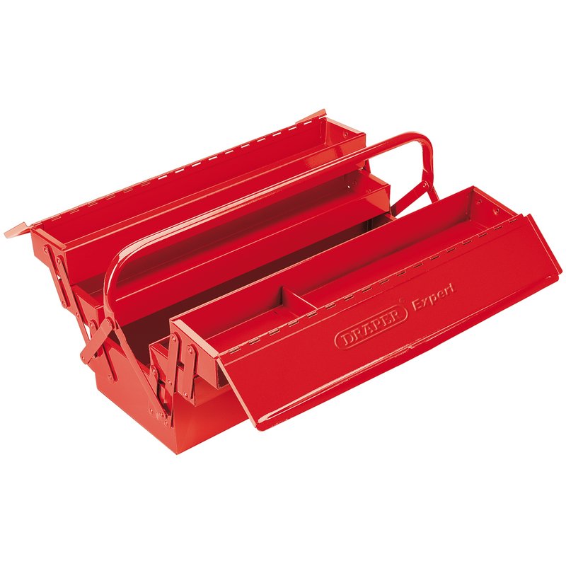 Draper Extra Long Four Tray Cantilever Tool Box, 530mm DRA-88904