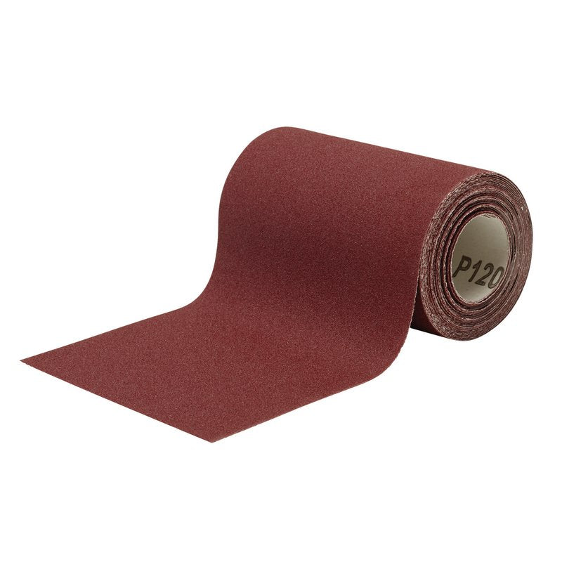 Draper General Purpose Sanding Roll, 115mm x 5m, 120 Grit DRA-89529