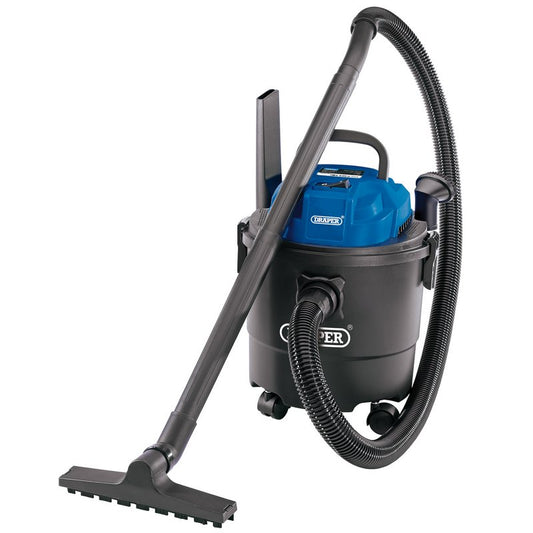 Draper 230V Wet & Dry Vacuum Cleaner, 15L, 1250W DRA-90107