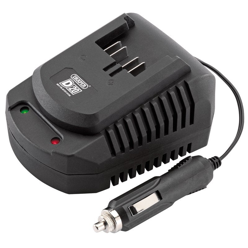Draper D20 12V Li-ion In Car Battery Charger DRA-90498