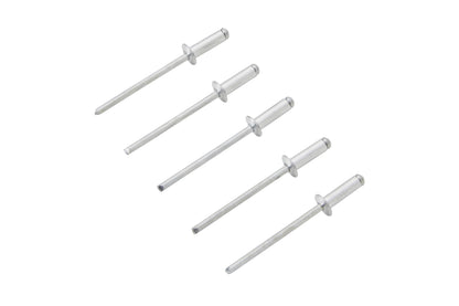 BlueSpot 100 PCE 3.2mm X 10mm Aluminium Rivets 09114