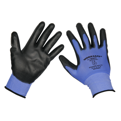 Sealey Lightweight Precision Grip Gloves (X-Large) - Pack of 12 Pairs 9117XL/12