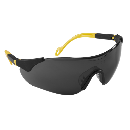 Sealey Sports Style Shaded Safety Specs with Adjustable Arms 9209