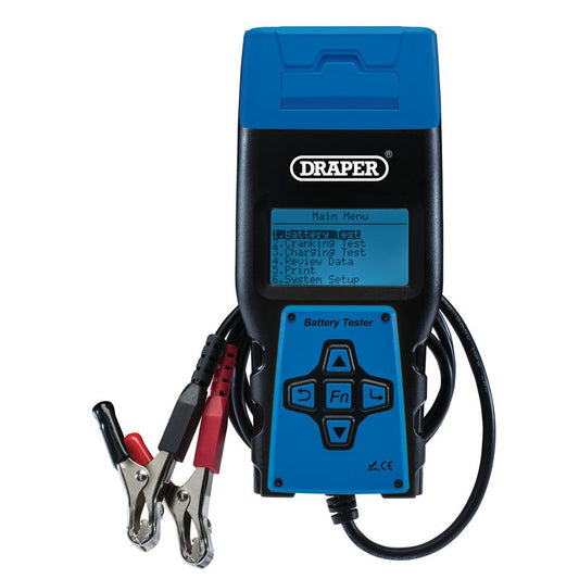 Draper Battery Tester with Printer DRA-92445