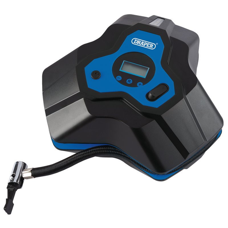 Draper 12V Mini Digital Air Compressor, 150psi DRA-92667