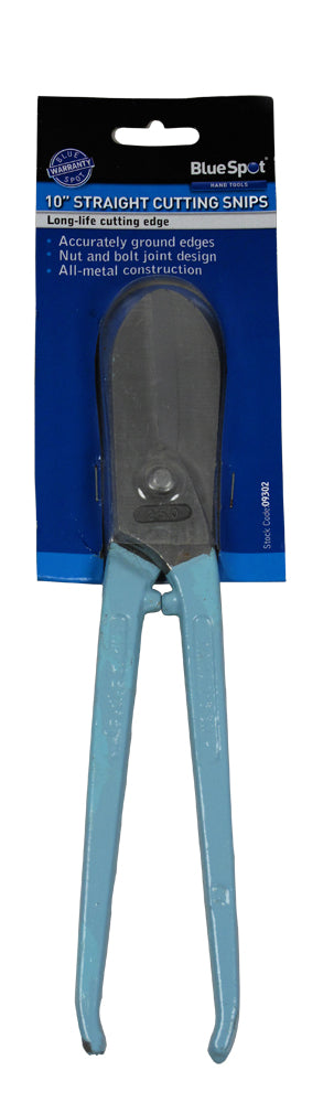 BlueSpot 250mm (10") Straight Cutting Snips 09302