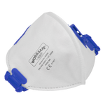 Sealey FFP2 Valved Fold Flat Mask - Pack of 10 9305/10