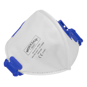 Sealey FFP2 Valved Fold Flat Mask - Pack of 10 9305/10