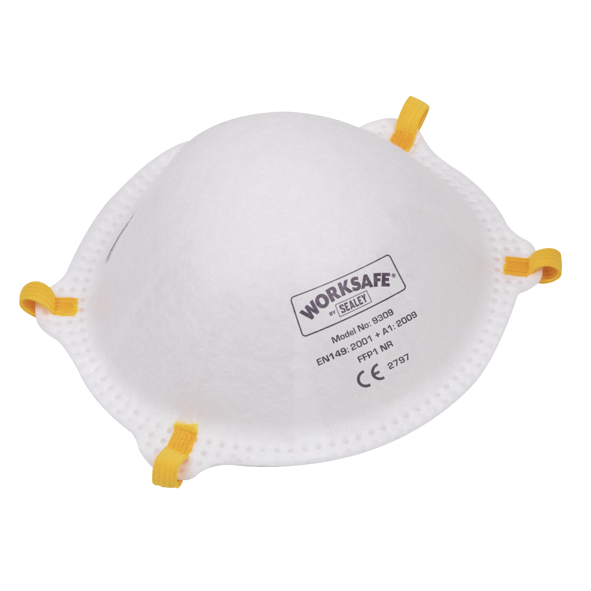 Sealey FFP1 Cup Mask - Pack of 10 9309/10