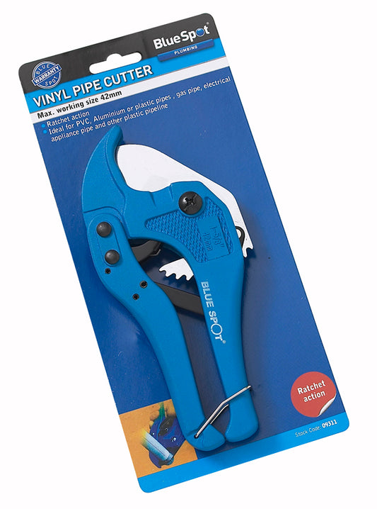 BlueSpot 42mm Ratchet PVC Pipe Cutter 09311