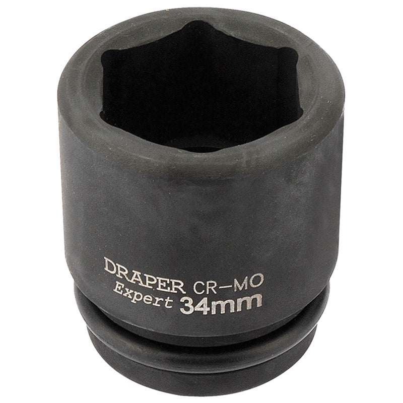 Draper HI-TORQ® ; 6 Point Impact Socket, 3/4" Sq. Dr., 34mm DRA-93267