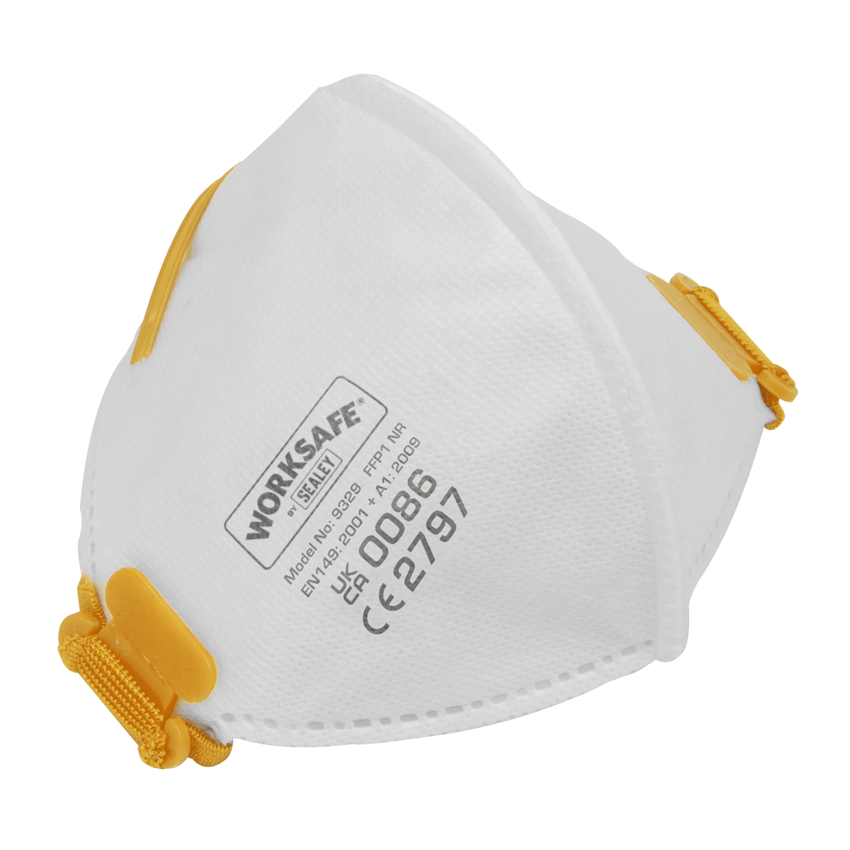 Sealey FFP1 Fold Flat Mask - Pack of 10 9329/10