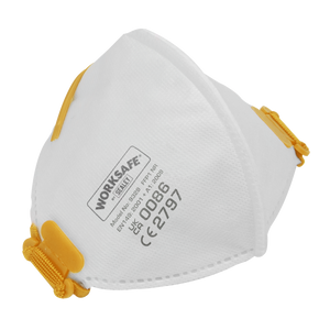 Sealey FFP1 Fold Flat Mask - Pack of 10 9329/10