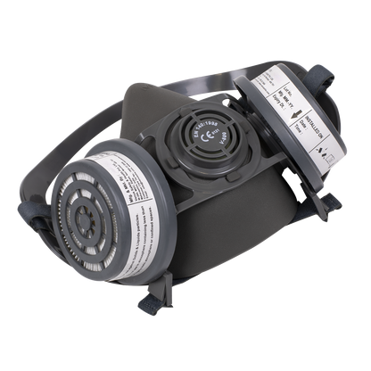 Sealey Half Mask with P3R Filter Cartridges 9360/62