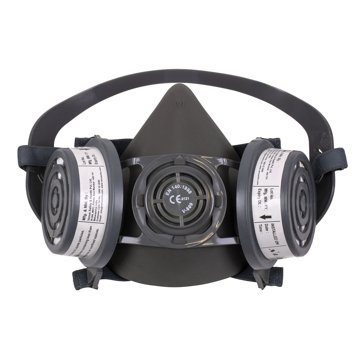 Sealey Half Mask with P3R Filter Cartridges 9360/62