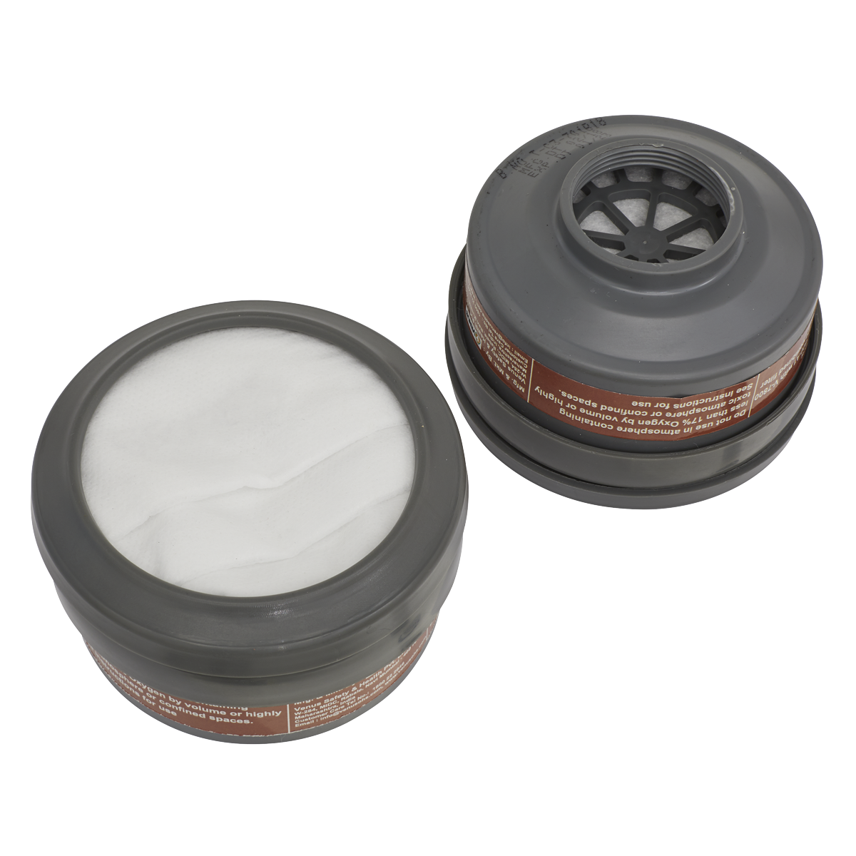 Sealey A1P2R Filter Cartridge - Pack of 2 9361