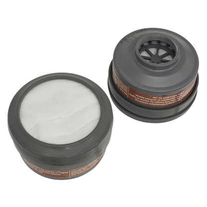 Sealey A1P2R Filter Cartridge - Pack of 2 9361