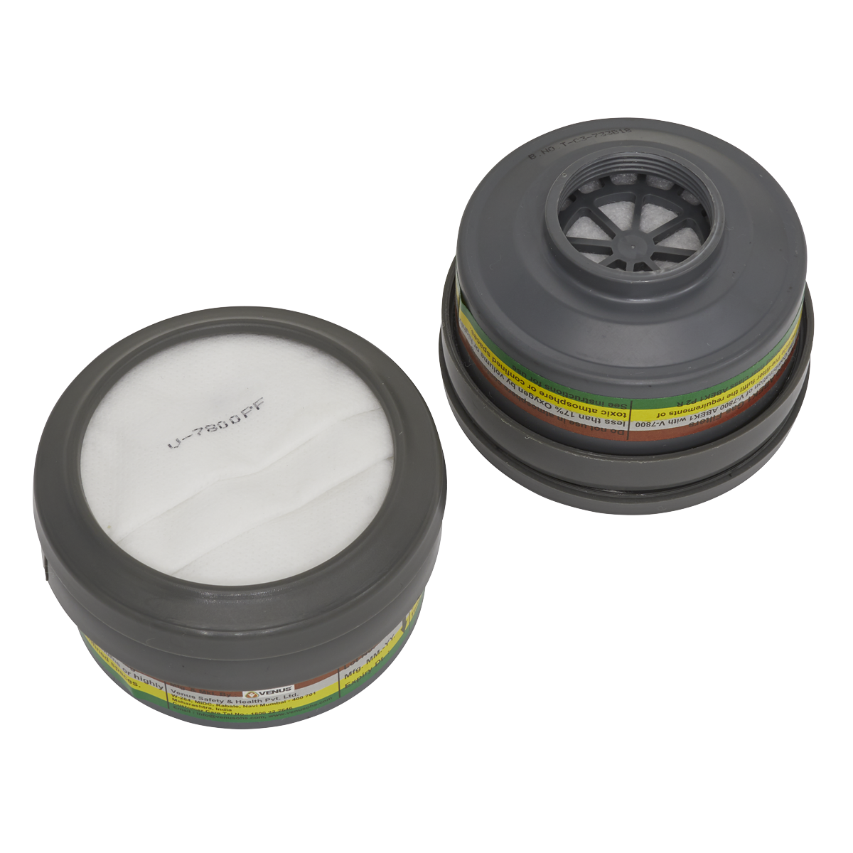 Sealey ABEK1 P2R Cartridge - Pack of 2 9363