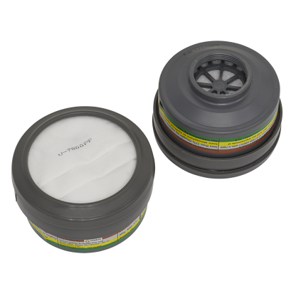 Sealey ABEK1 P2R Cartridge - Pack of 2 9363