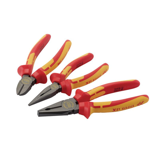 Draper XP1000 VDE Pliers Set (3 Piece) DRA-94639
