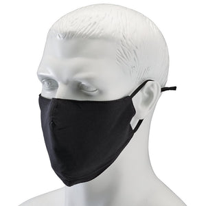 Draper Fabric Reusable Face Masks, Black (Pack of 2) DRA-94701