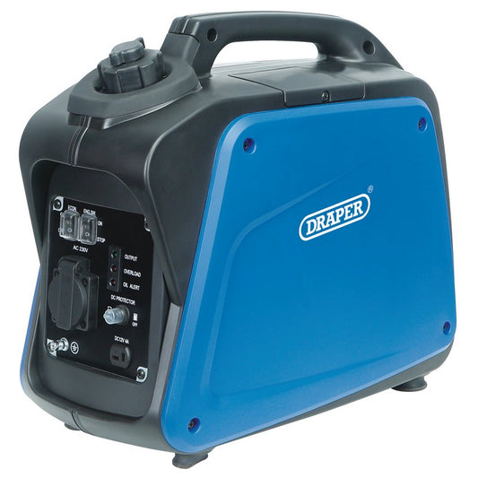 Draper Petrol Inverter Generator, 1000W DRA-95196