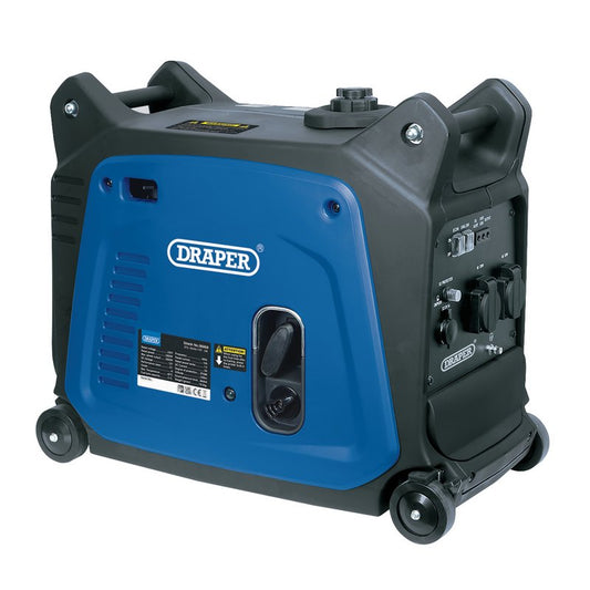 Draper Petrol Inverter Generator, 2800W DRA-95198