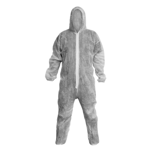 Sealey Disposable Coverall White - Large 9601L