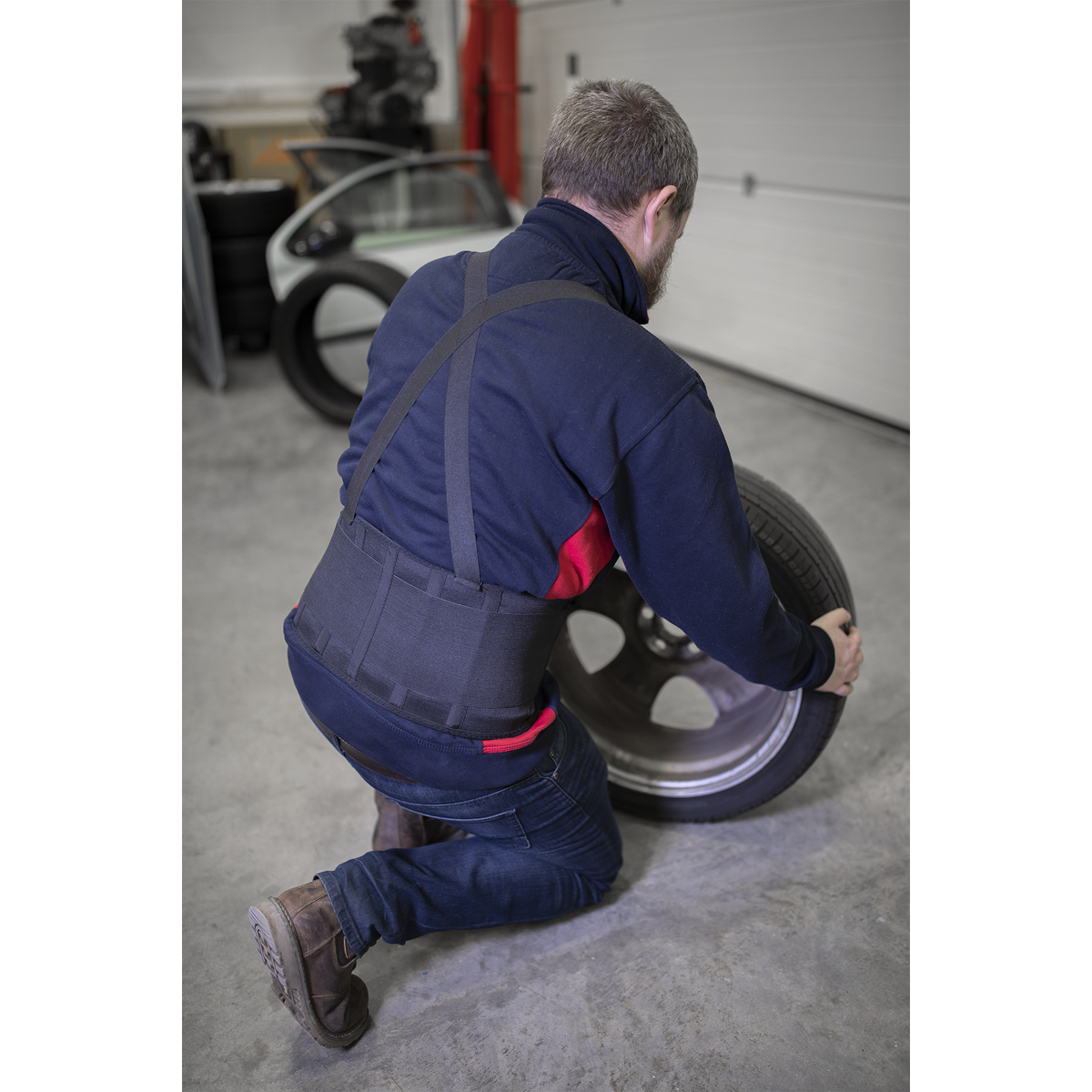 Sealey 965-1120mm Back Support Belt - Large 9707L