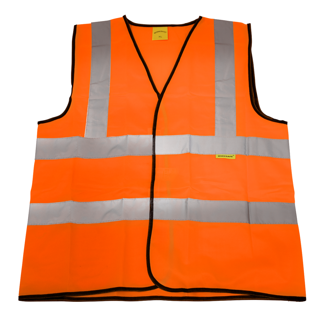 Sealey Hi-Vis Orange Waistcoat (Site and Road Use) - X-Large 9812XL