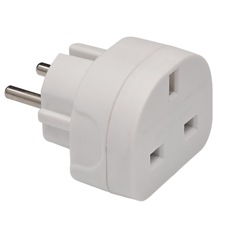 Draper UK to European Travel Adaptor DRA-98439