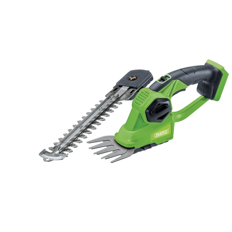 Draper D20 20V 2-in-1 Grass and Hedge Trimmer (Sold Bare) DRA-98505