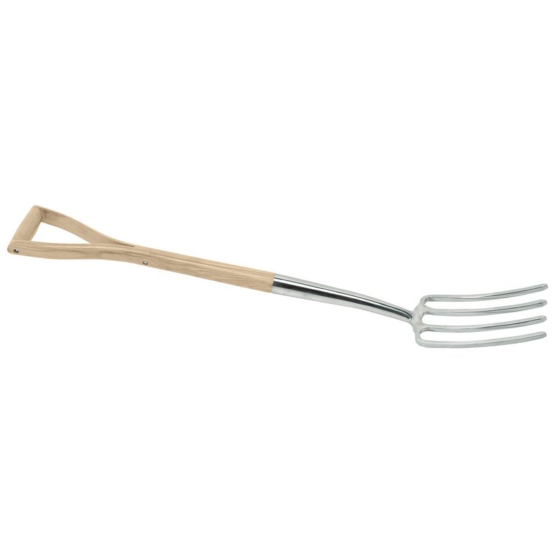 Draper Heritage Stainless Steel Border Fork with Ash Handle DRA-99011