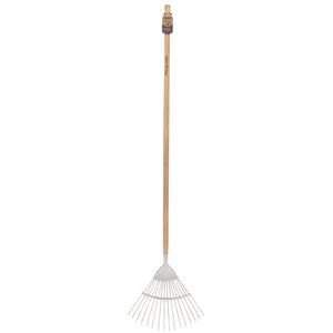 Draper Heritage Stainless Steel Lawn Rake with Ash Handle DRA-99020