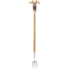 Draper Heritage Stainless Steel Fork With Ash Long Handle DRA-99031